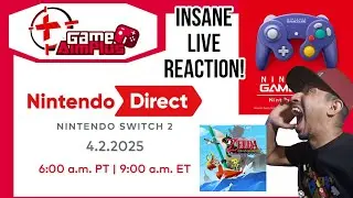 INSANE LIVE REACTION To GameCube & Zelda Wind Waker Coming To The Nintendo Switch 2 Online Service