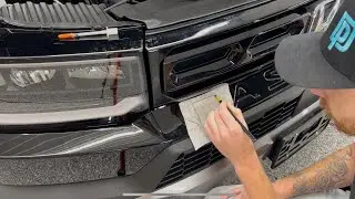 How to Make a Custom PPF Template with Masking Tape | DIY Paint Protection Film Guide