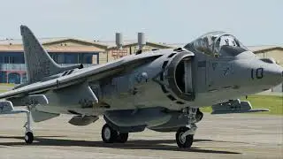 DCS WORLD AV-8B Harrier ll　垂直離着陸