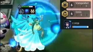 VANQUISHER AHRI and IONIA NILAH DUO CARRY | TFT SET 9.5 Gameplay