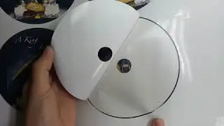 Round CD and DVD sticker
