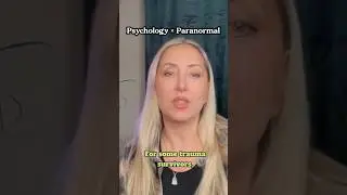 Trauma, PTSD & Paranormal #HauntedTherapist#TraumaInformed#PTSD#ParanormalPsych#MentalHealthShorts