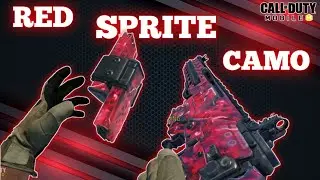 NEW "RED SPRITE" CAMO'S IN CODM | FREE ANIMATED SKIN IN CODM | PEACEKEEPER @callofdutymobile