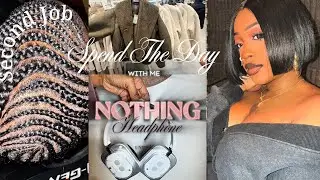 Проведи день со мной: 2nd Job | Наушники Nothing (1) | Торговый центр Queens Center
