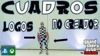 CONJUNTO HACKER (CUADROS) CON LOGOS SIN PERDER NADA (NO CREADOR)  GTA V ONLINE PS4/5 XBOX PC