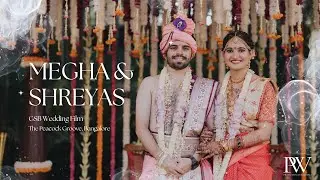 Shreyas x Megha | GSB Wedding | Konkani Weddings in Bangalore | Peacock Groove.