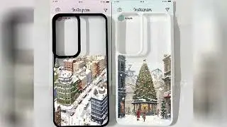 For Samsung Galaxy S25 Cute Winter Snow Case for Samsung S24 S25 S23 Ultra S 25 24 Plus Christmas Sa