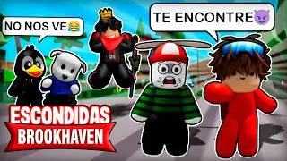 ESCONDIDAS en BROOKHAVEN con unos PAPU PANAS 😂💥