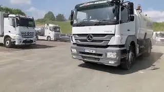 Used Mercedes-Benz Axor OPTIFANT 70F Sweeper | equippo.com