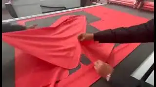 2026 The fabrics cnc cutting machine with V punching function