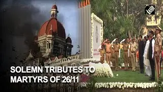 CM Shinde, Dy CM Fadnavis pay solemn tributes to 26/11 martyrs