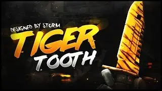 FREE CSGO Banner/Template Tiger Tooth Tutorial