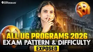 All UG Exams: Pattern & Level of Difficulty Explained | BBA, BMS & BSc Programs Exam Pattern 