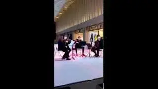 Birminghamham Conservatoire perform at the opening of the Mailbox Urban Room, Birmingham