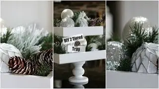 DIY Two Tiered Tray