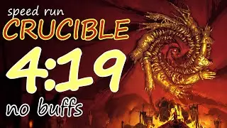 CRUCIBLE SPEEDRUN 4:19 *NO BUFFS* [THE BREACH]