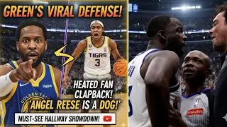 Draymond Green CONFRONTS FAN After &ldquo;Angel Reese&rdquo; INSULT&mdash;Full HEATED MOMENT!