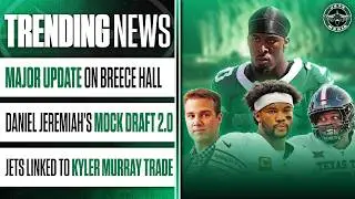 🚨 Jets NEWS: Massive Breece Hall UPDATE, Reacting to Mock + CRAZY Trade Idea to Land Kyler Murray