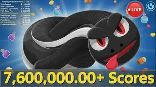 Worms Zone LIVE: World Record High Score Attempt! 🐍#livestreams #snakegame #gaming #live