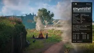 i7 3770 vs Assassin's Creed Valhalla - 2k( x 0.5), Ultra settings