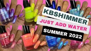 Kbshimmer Just Add Water Collection Summer 2022 nail polish collection