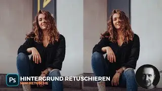 einfach und schnell den Hintergrund retuschieren in #Adobe #Photoshop #RickMaschke