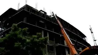 ACE 14XW PICK & CARRY CRANE FOR BUILDING CONSTRUCTION, HEIGHT JOB