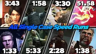(WR On All Cases) Dead Rising 2 All Single Case Speed Runs (1 - The Facts)