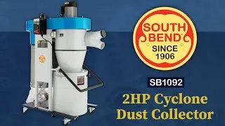 South Bend 1092 2 HP Cyclone Dust Collector