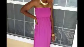 OOTD: Purple Maxi Dress