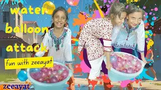 Epic Kids Water Balloon Battle Challenge | Hit & Defend! 🏆