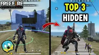 🤫 Top 3 New Hidden // Secret places - Garena Free Fire - Techno Banda