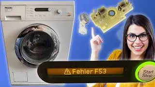 Miele Waschmaschine Fehler F53 🔧 Ursachen finden: Motorkohlen, Tachogenerator & Elektronik prüfen