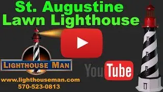 St  Augustine Lighthouse Lawn Ornament - Lighthouse Man