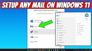 How to Setup & Configure Windows Mail on NEW Outlook Mail App Windows 11 | Add Email Accounts