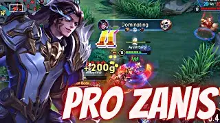 AoV : ZANIS PRO GAMEPLAY - ARENA OF VALOR