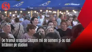 De hramul orașului Căușeni mii de oameni și-au dat întâlnire pe stadion