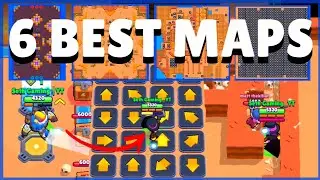 6 MAPS With JUMP PADS & TELEPORTERS | Brawl Stars