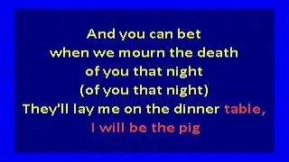 saves the day  - at your funeral (karaoke)