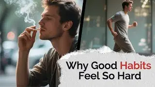 Why is it so hard to build good habits, but so easy to fall into bad ones?