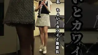 私、ちょいとカワイイ裏番長 #angerme #アンジュルム #clarinet #クラリネット #スマイレージ #smileage
