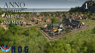 The first settlers | Lets Play Anno 1800 | All DLC No Mods | Ep1
