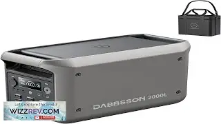 Солнечный генератор DABBSSON 2000L (новинка 2025 г.), 2048 Вт&middot;ч, полутвердый LiFePO4, выход перем...