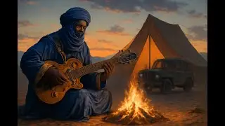 Tuareg Sahara Blues from Dunes : Rhythms of Desert freedom