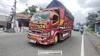 Selinda Garage duet mesra truk Kaling balap