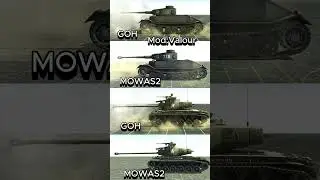 Valour MOD Sound Effects Comparison #mowas2 #tanks #soundeffects #warthunder