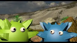 3ds max- race animation