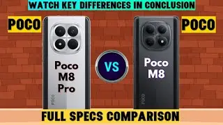 Poco M8 Pro vs Poco M8 5G | Poco full specs comparison | Why to Buy?