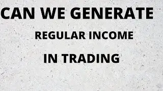 CAN WE GENERATE REGULAR INCOME IN OPTION SELLING@LIVE TRADING