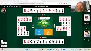 Me versus a top bridge player (Stefan Skorchev) - 15th July 2024